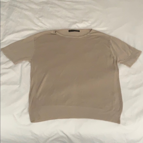 Men’s Zara knit short sleeve sweater - Picture 1 of 3